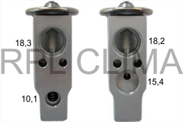 Injector Nozzle, expansion valve (APVXTO0010)