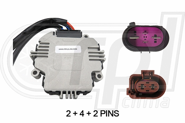 Control Unit, air conditioning (APRSVW0005)