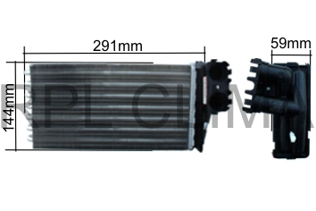 Heat Exchanger, interior heating (APCHPG1008)