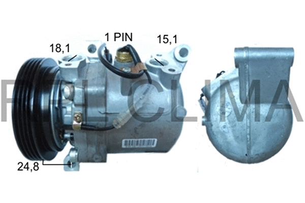 Compressor, air conditioning (APCOSU0018)