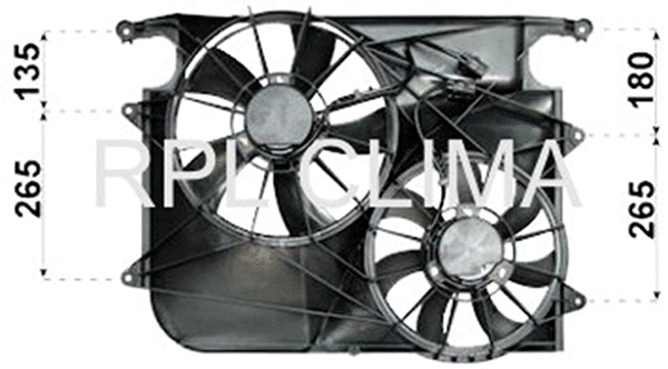 Fan, engine cooling (APELOP0042)