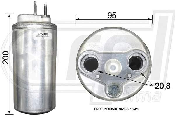 Dryer, air conditioning (APFLRE0021)