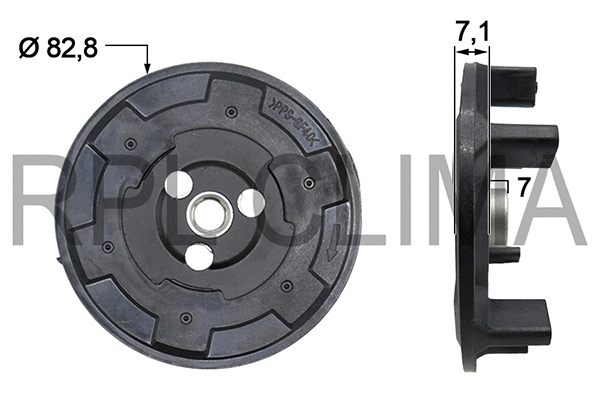 Coil, magnetic-clutch compressor (APPEND0008)