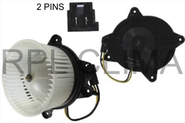 Electric Motor, interior blower (APVTCH5001)