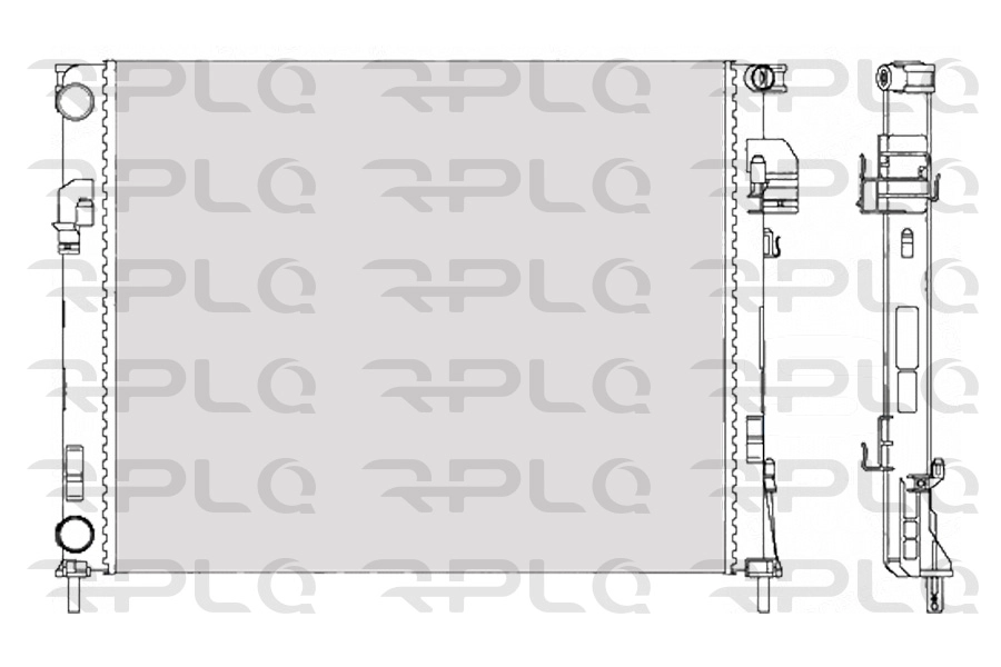 Radiator, engine cooling (APRANI5004)