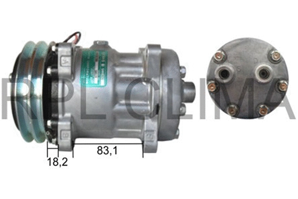 Compressor, air conditioning (APCOSD0730)