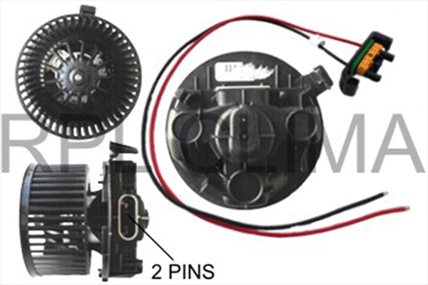 Electric Motor, interior blower (APVTRE5021)