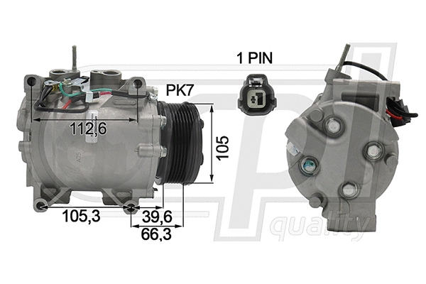 Compressor, air conditioning (APCOHO5029)
