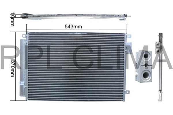 Condenser, air conditioning (APCDFT0073)