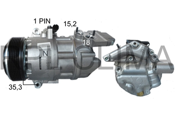 Compressor, air conditioning (APCOBW5036)