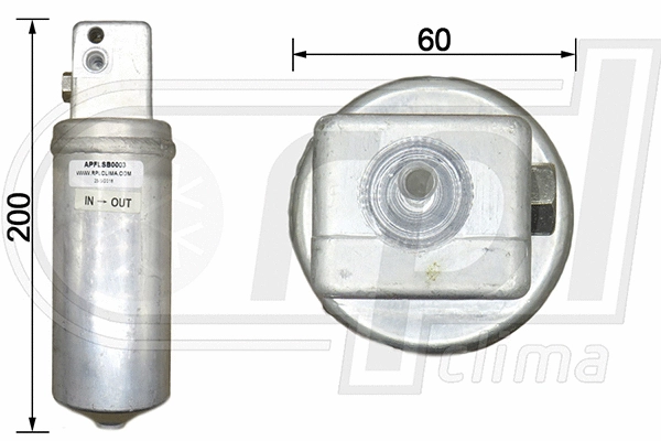 Dryer, air conditioning (APFLSB0003)