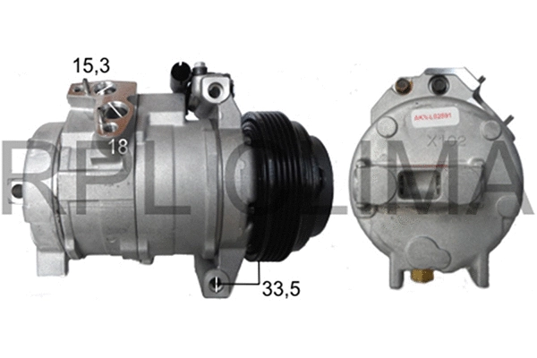 Compressor, air conditioning (APCOBW0050)