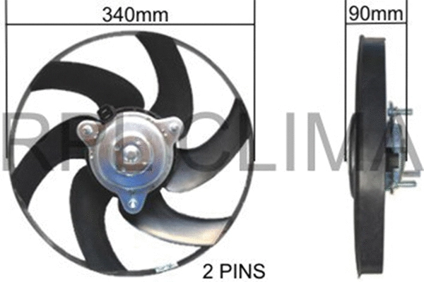 Fan, engine cooling (APELPG5001)