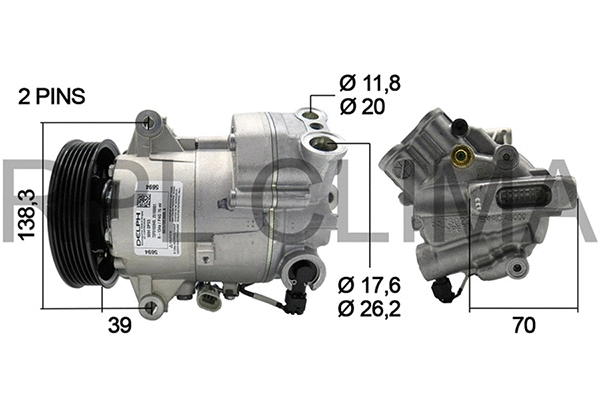 Compressor, air conditioning (APCOOP0036)