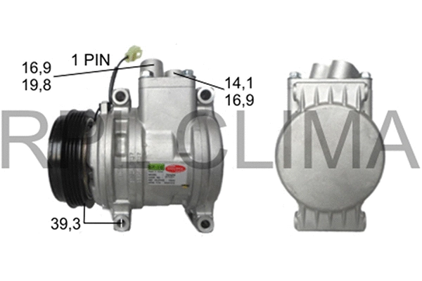 Compressor, air conditioning (APCODW5016)