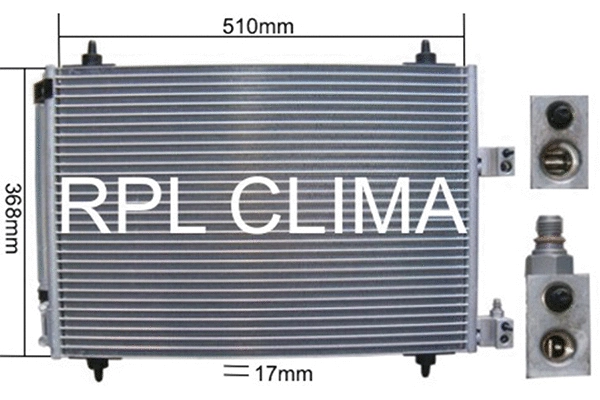 Condenser, air conditioning (APCDCI0034)