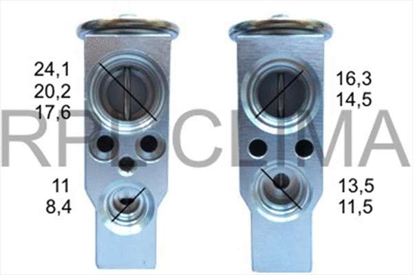 Injector Nozzle, expansion valve (APVXMB0016)