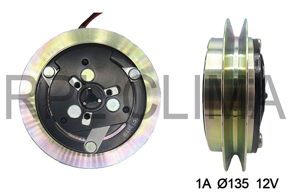 Coil, magnetic-clutch compressor (APEMIV0001)