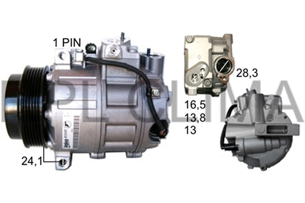 Compressor, air conditioning (APCOMB0045)