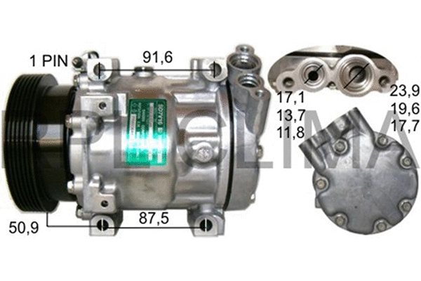 Compressor, air conditioning (APCORE0063)
