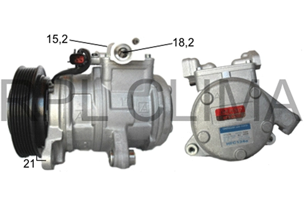 Compressor, air conditioning (APCOCH0034)