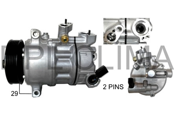 Compressor, air conditioning (APCOVW0025)