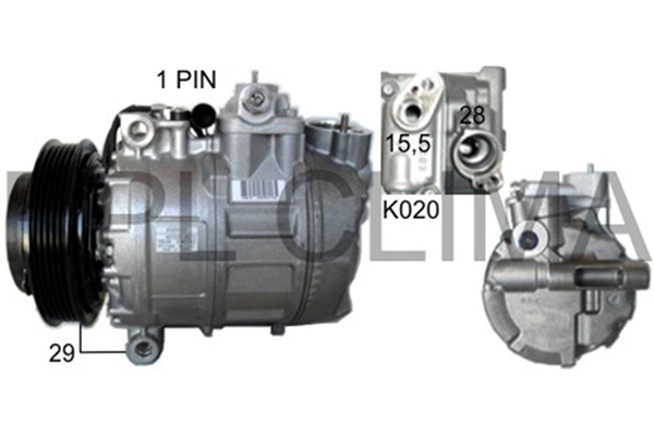 Compressor, air conditioning (APCORO0005)