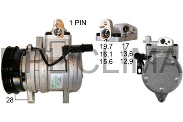Compressor, air conditioning (APCOKI5016)