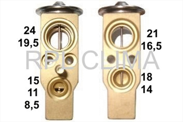 Injector Nozzle, expansion valve (APVXMB0001)