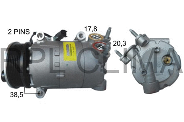Compressor, air conditioning (APCOFD0065)