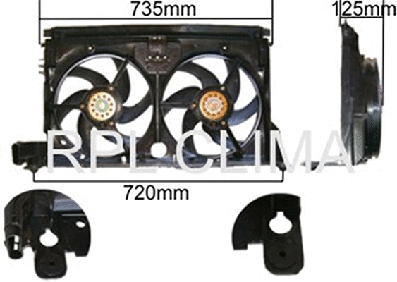 Fan, engine cooling (APELPG0004)