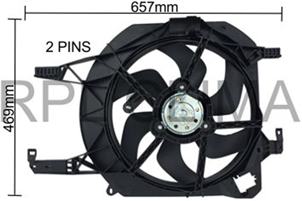 Fan, engine cooling (APELRE5034)