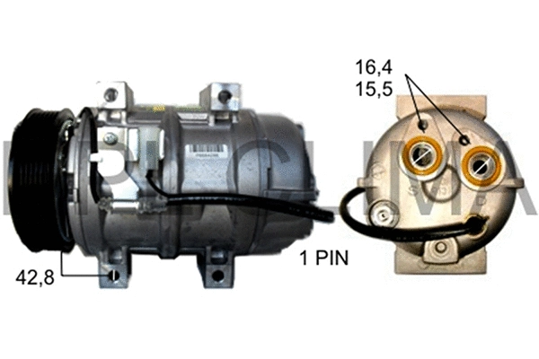 Compressor, air conditioning (APCOVO0025)