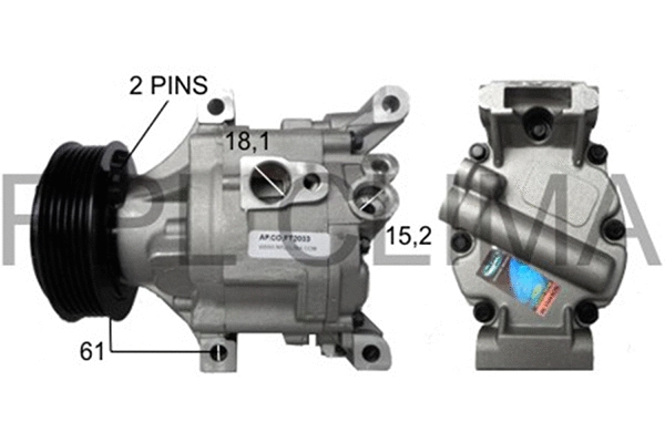 Compressor, air conditioning (APCOFT2033)
