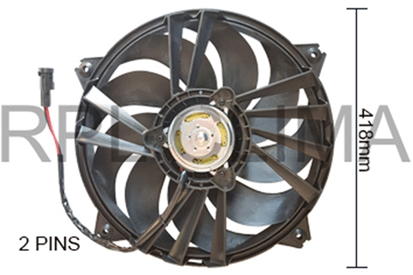 Fan, engine cooling (APELCI5036)