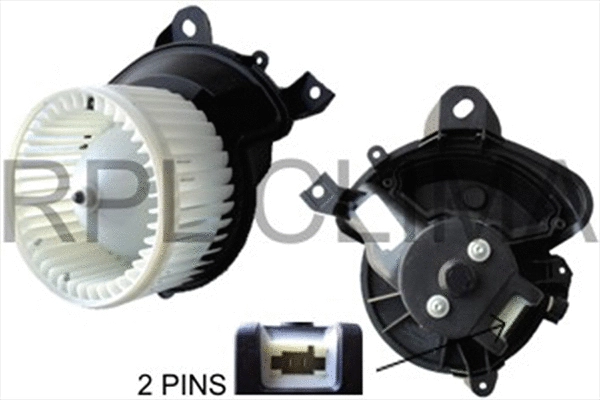 Electric Motor, interior blower (APVTAR0007)