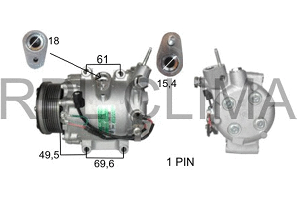 Compressor, air conditioning (APCOHO5038)