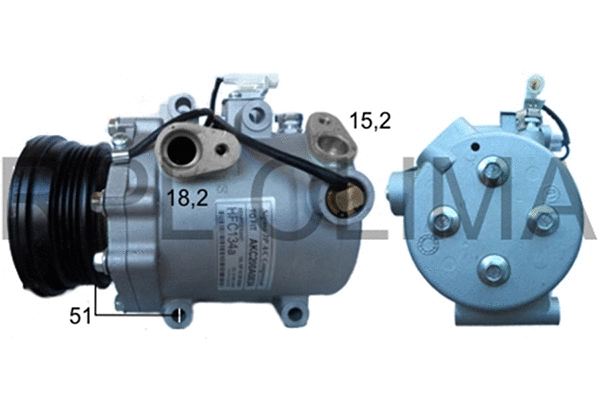 Compressor, air conditioning (APCOSU0012)