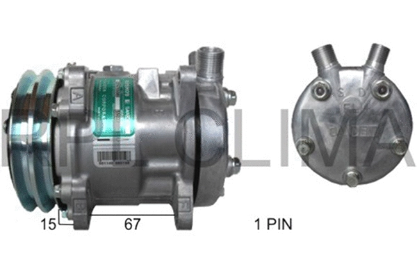Compressor, air conditioning (APCOSD0503)