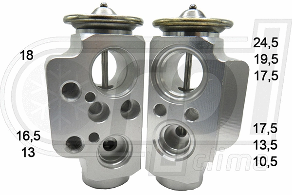 Injector Nozzle, expansion valve (APVXAU0010)