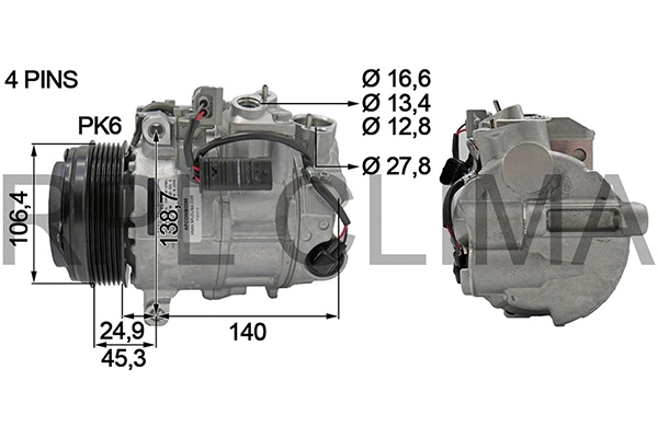 Compressor, air conditioning (APCOMB0090)