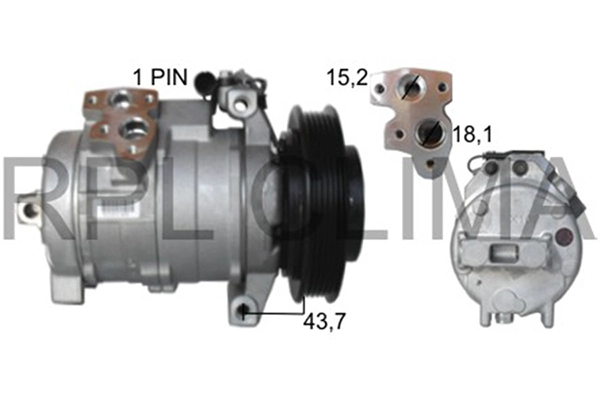 Compressor, air conditioning (APCOMB5042)