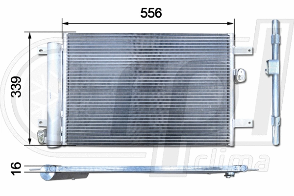 Condenser, air conditioning (APCDFD5031)