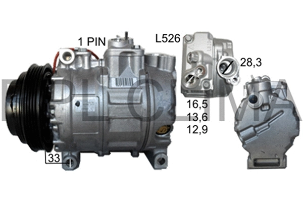 Compressor, air conditioning (APCOAU0013)