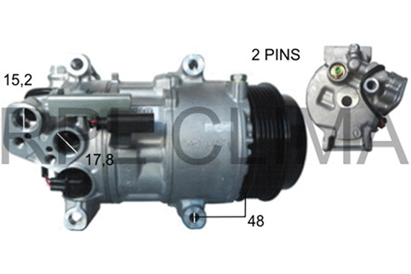 Compressor, air conditioning (APCOMB5059)