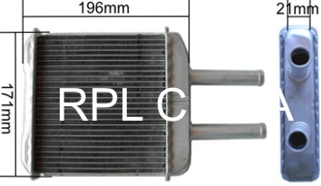 Heat Exchanger, interior heating (APCHDW1001)