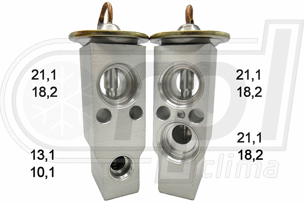 Injector Nozzle, expansion valve (APVXTO0002)