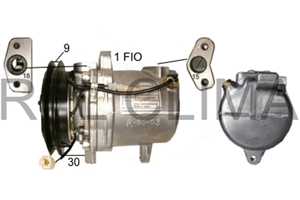 Compressor, air conditioning (APCOSU5009)