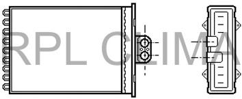 Heat Exchanger, interior heating (APCHOP1009)