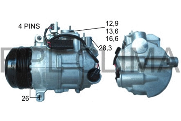 Compressor, air conditioning (APCOMB0065)